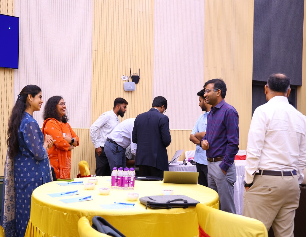 Workshop on NHCX Integration and Interoperability 2026 held in Hyderabad.