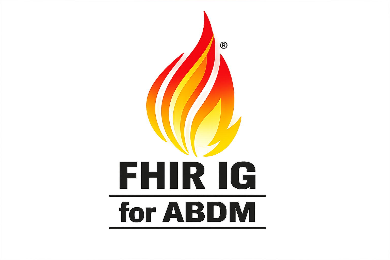 FHIR ABDM logo